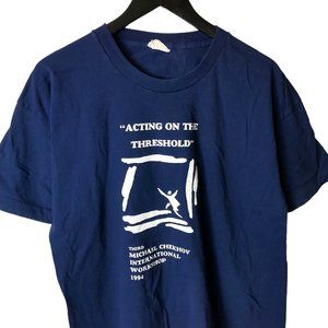 Third Michael Chekhov International Workshop T Shirt 1994 Vintage Graphic Tee